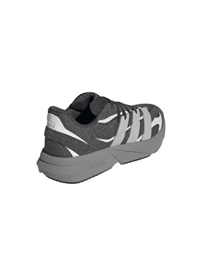 adidas Originals Lightblaze Grey Running Shoes For Men 3.5