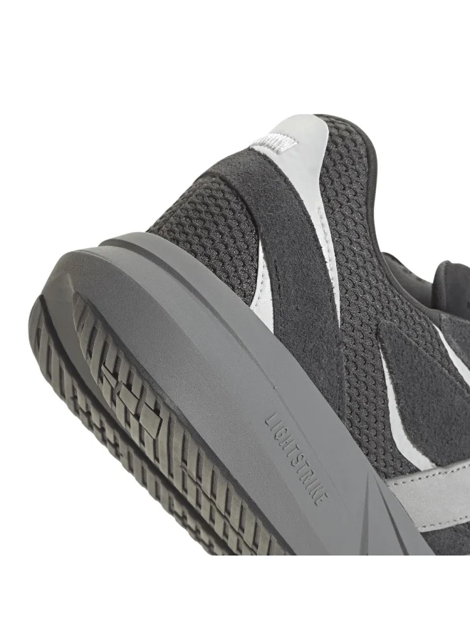 adidas Originals Lightblaze Grey Running Shoes For Men 3.5
