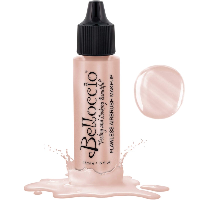 Belloccio's Professional Flawless Airbrush Makeup Highlighter-Shimmer COMET Half Ounce - Image 1