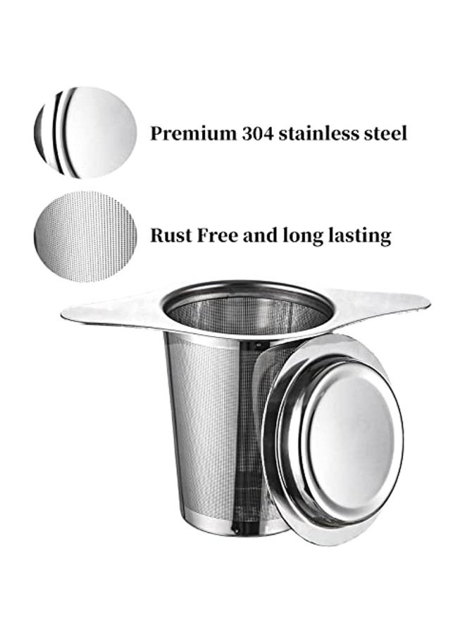 2PCS A The Filter With Hats & Lid Tea Infuser The Filter for Cup Tea Colander Tea Infusers Tea Cup for Mug/Cup/Teier/Glass  - Image 5