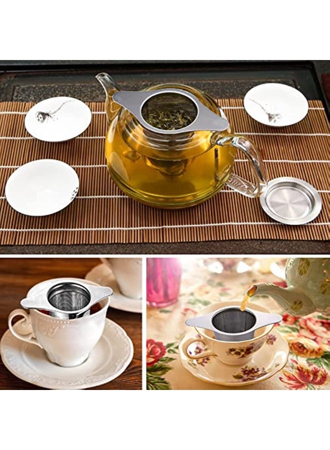 2PCS A The Filter With Hats & Lid Tea Infuser The Filter for Cup Tea Colander Tea Infusers Tea Cup for Mug/Cup/Teier/Glass  - Image 3