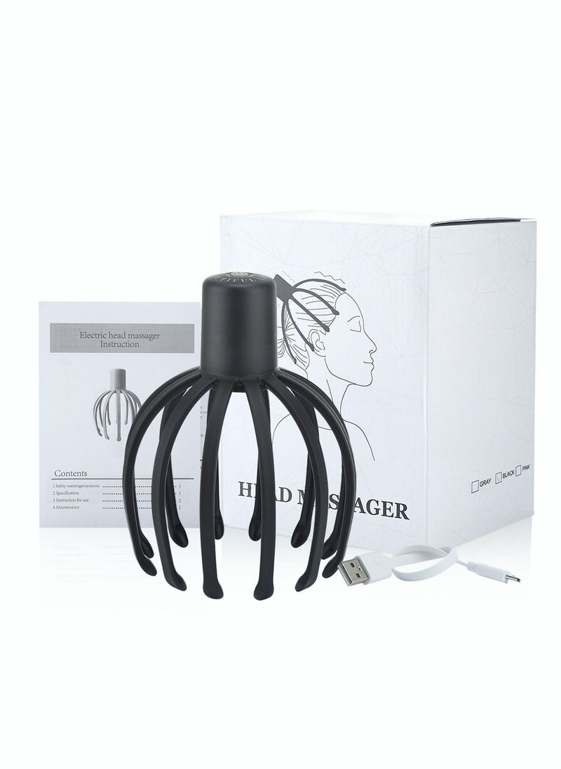 ASIV - Electric Scalp Massager with 3 Modes, 360 Degree Head Massager, Cordless Portable Head Scratcher Massager for Stress Relax - Image 1