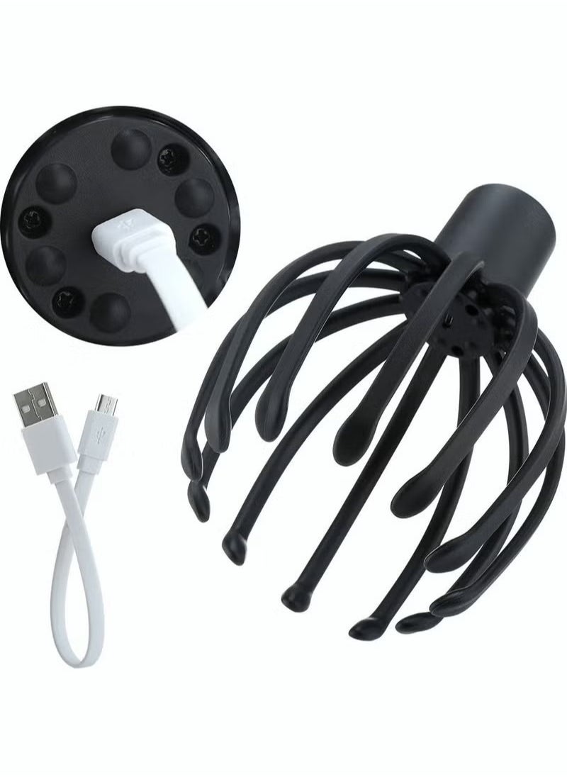 ASIV - Electric Scalp Massager with 3 Modes, 360 Degree Head Massager, Cordless Portable Head Scratcher Massager for Stress Relax - Image 1