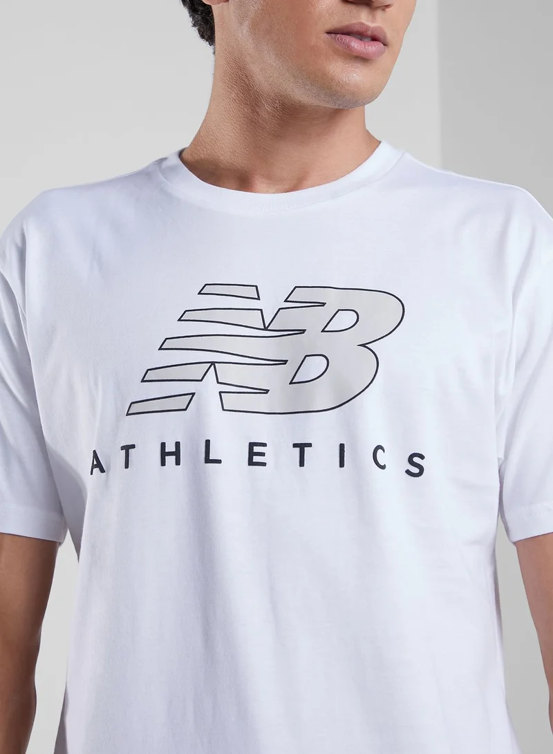 New Balance Athletics Graphic Logo T-Shirt