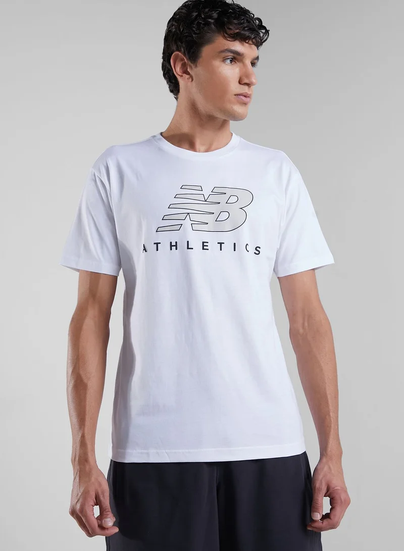 New Balance Athletics Graphic Logo T-Shirt