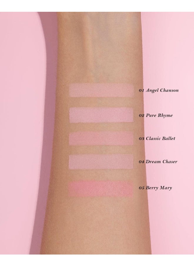 Flower Knows Strawberry Rococo Embossed Series Powder Blush 5G (04 Dream Chaser)  - Image 2
