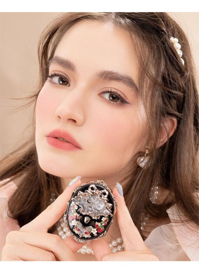 Flower Knows Strawberry Rococo Embossed Series Powder Blush 5G (04 Dream Chaser)  - Image 5