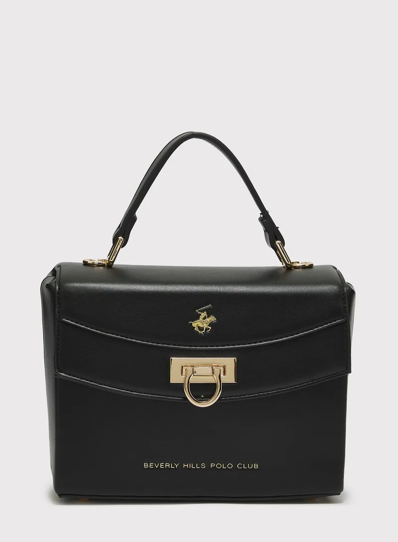 Beverly Hills Top Handle Satchel Bag