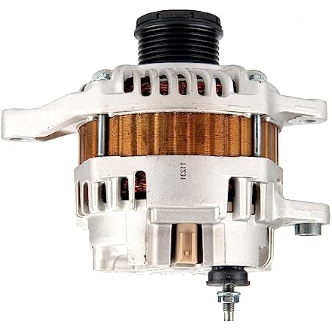 MARSFLUX Alternator,Automotive Replacement Alternator Fit for 200 11-13 2.4L,Sebring 07-10 2.4L,Avenger 08-13 2.4L,Caliber 07-09,Compass/Patriot 07-16,Auto Replace 11231N, 4801323AB, 04801323AB - Image 2