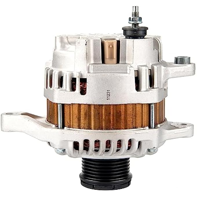 MARSFLUX Alternator,Automotive Replacement Alternator Fit for 200 11-13 2.4L,Sebring 07-10 2.4L,Avenger 08-13 2.4L,Caliber 07-09,Compass/Patriot 07-16,Auto Replace 11231N, 4801323AB, 04801323AB - Image 1