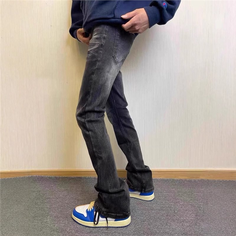Unisex Casual Daily Denim Jeans - Image 4