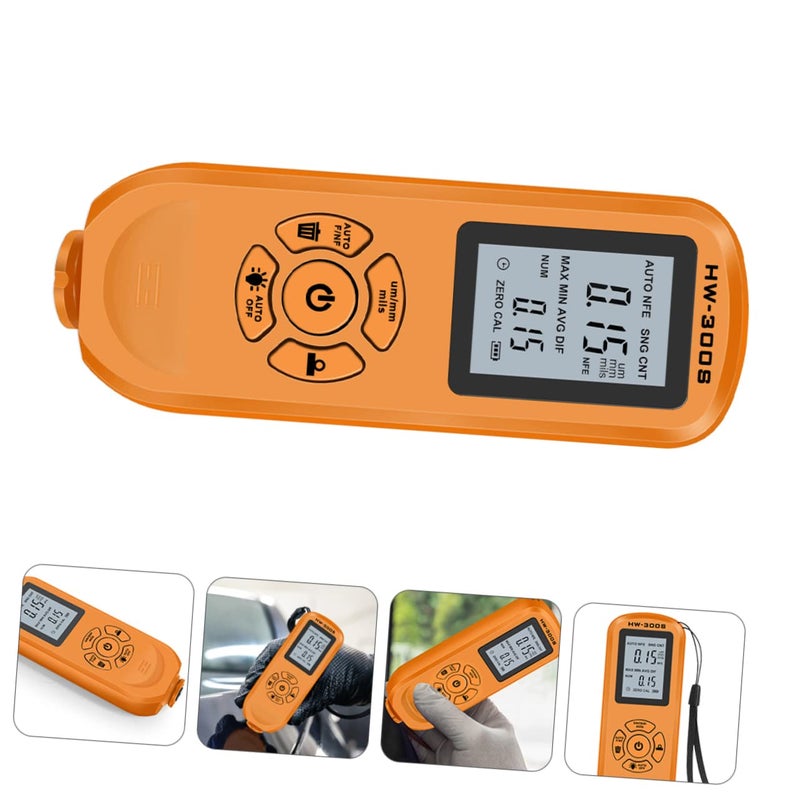 مقياس سمك طلاء السيارات فالكلود، جهاز اختبار عمق مغناطيسي للسيارات - Image 4