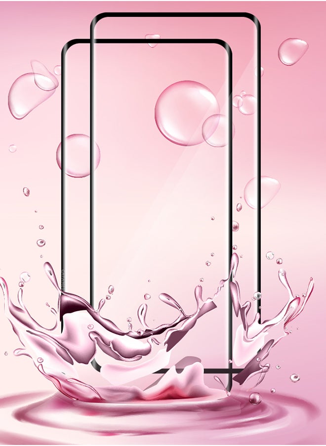 CATANES - 2 Pack For Oppo Reno10 Screen Protector Full Coverage Screen Protector Clear Anti-Bubble Shield Tempered Glass Screen Protector - Image 1