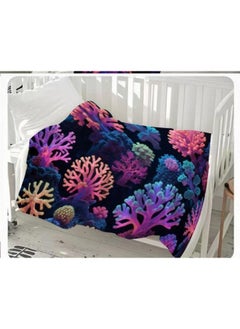 General Baby and children's cartoon flannel thin blanket (warm and comfortable, suitable for sleep, games) 70cm*100cm - 1183  - Image 1