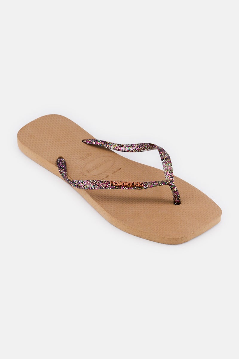 Havaianas Women Style 2 Brand Logo Slip On Slippers, Multicolor - Image 1