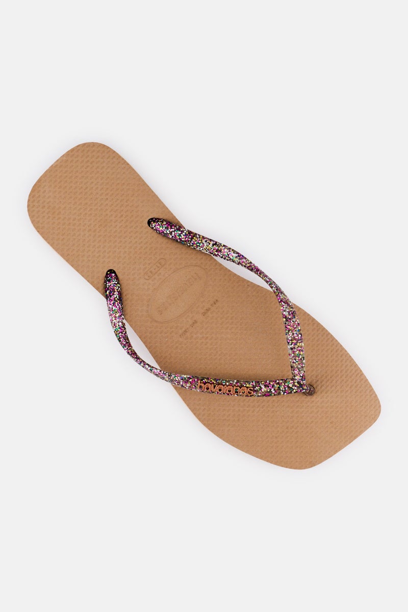 Havaianas Women Style 2 Brand Logo Slip On Slippers, Multicolor - Image 4