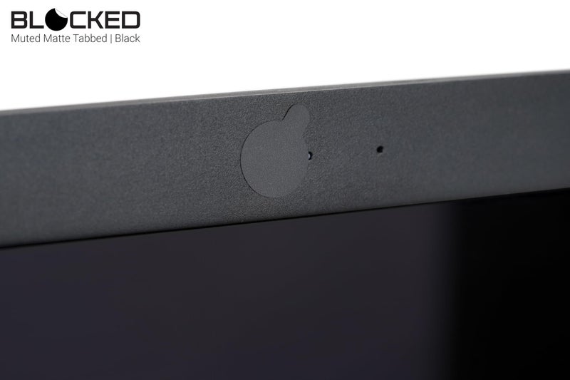 MyCamShield BLOCKED Webcam/Camera Vinyl Covers | Low-Tack Restickable Webcam Sticker | Multiple Sizes | Black 57-Pack Tabbed (Muted Matte) - Image 5