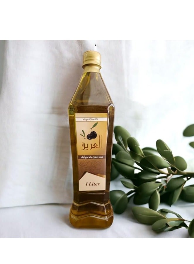 زيت زيتون بكر نوع اول - 1 لتر - Image 2