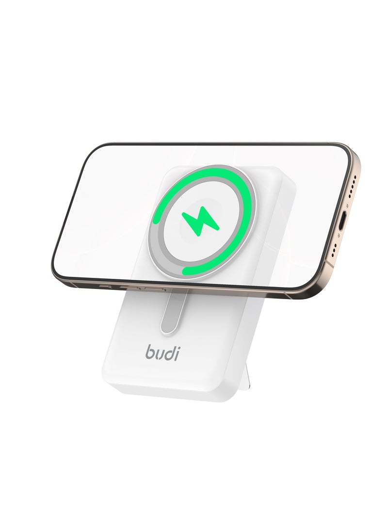 budi 22.5W 1 FOR 3 MAGNETIC MAGSAFE WIRELESS POWER BANK - Image 2