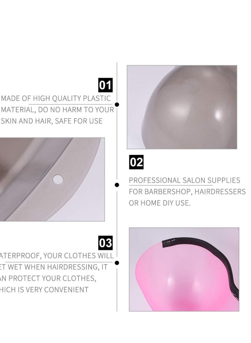Y&D 2pcs Salon Hairdressing Neck Tray Plastic Hair Coloring Shoulder Support Cover Cutting Catcher Professional Perming Rest Container Clothing Protector Tool  - Image 4