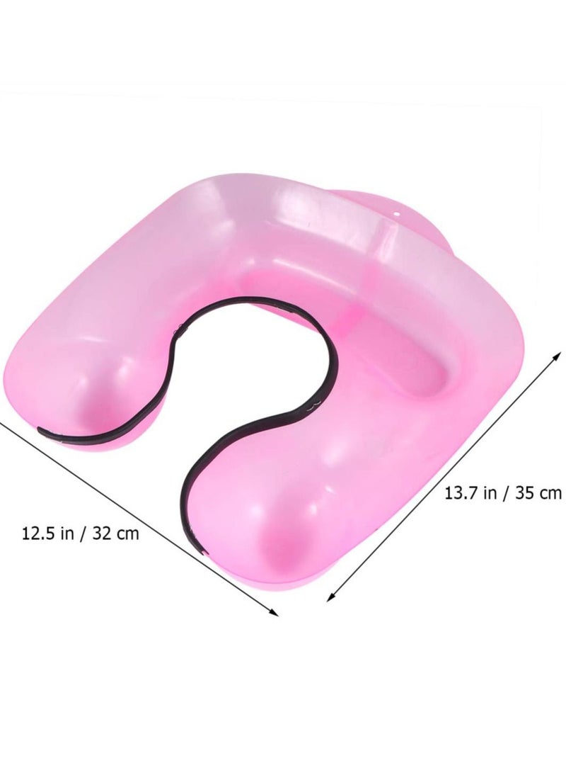 Y&D 2pcs Salon Hairdressing Neck Tray Plastic Hair Coloring Shoulder Support Cover Cutting Catcher Professional Perming Rest Container Clothing Protector Tool  - Image 2