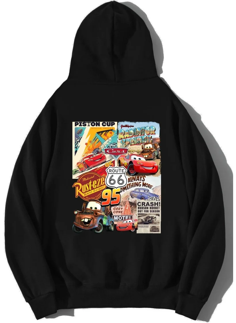 BRZ Collection Unisex Oversize Cars Hoodie