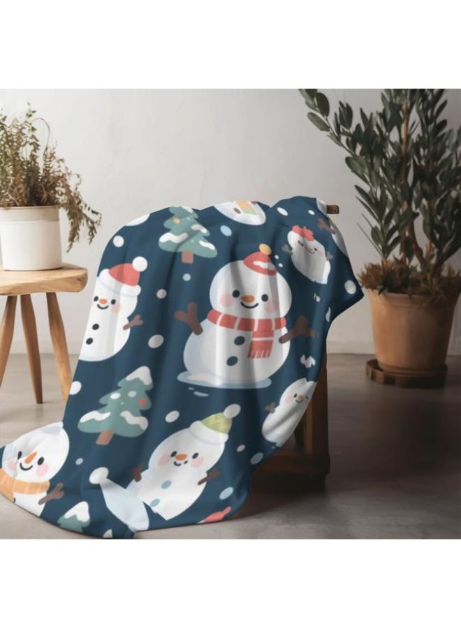 عام بطانية رقيقة من الفانيلا الكرتونية للأطفال والرضع (دافئة ومريحة، ومناسبة للنوم والألعاب) 70 سم * 100 سم - Image 4