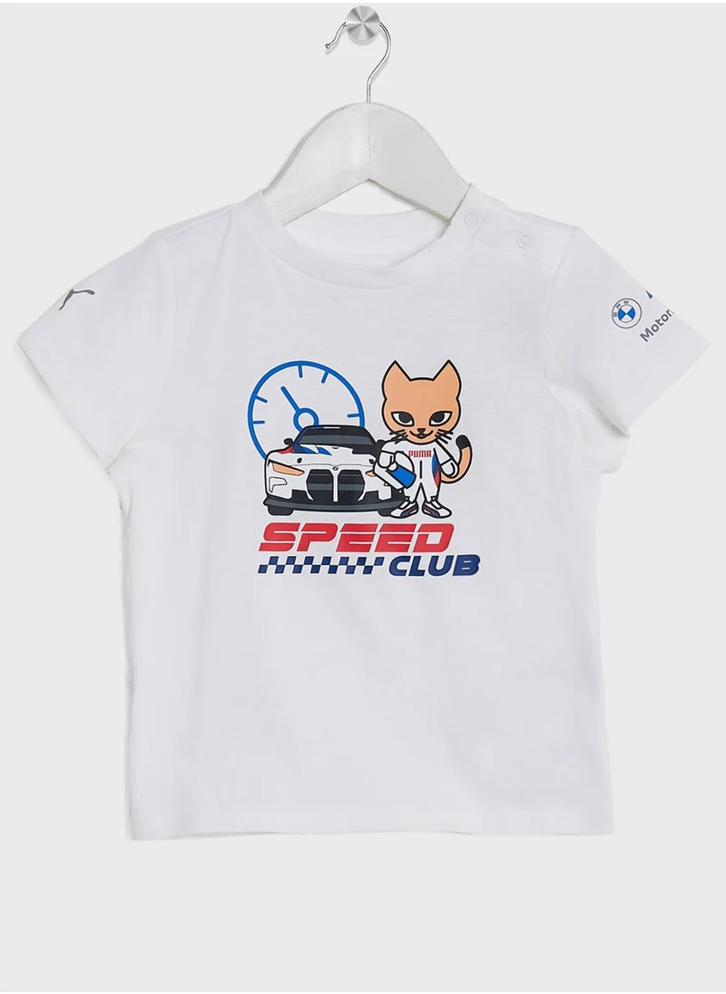 PUMA Infant Bmw Mmw Shortsleeve Set