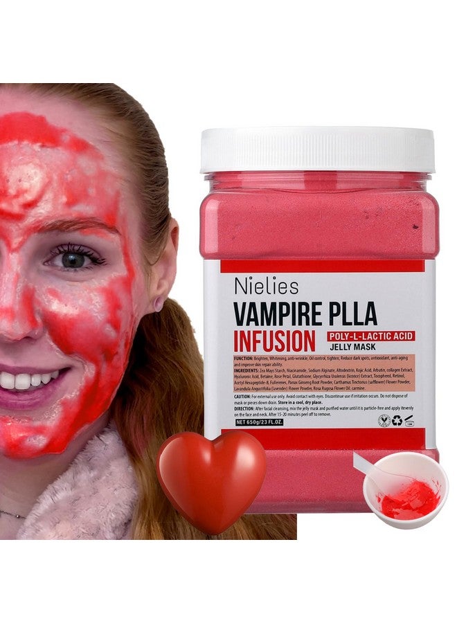 Nielies Ielies Jelly Mask Facial Skin Care Vampire Peeloff Jelly Mask Set Jelly Mask For Facials Face Mask For Instant Hydration Vegan Peel Off Face Mask For Antiaging Brightening (Vampire) - Image 3