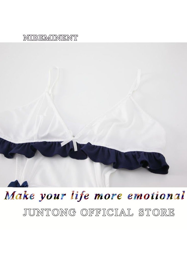 NIBEMINENT Women's Lingerie Student Uniform Dress Lingerie Role Play - Image 5