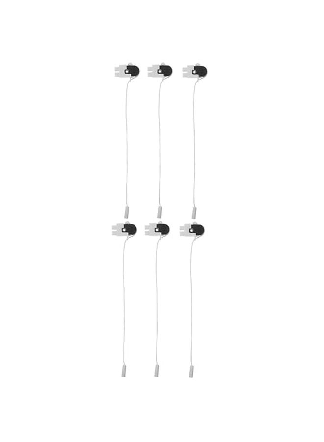 2 Pack Medium Assorted Color Pull Cord For Bathroom Ceiling Light Easy Installation - Image 1