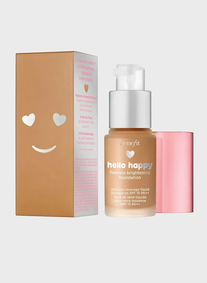 Benefit Cosmetics Hello Happy Flawless Brightening Mini Foundation-06