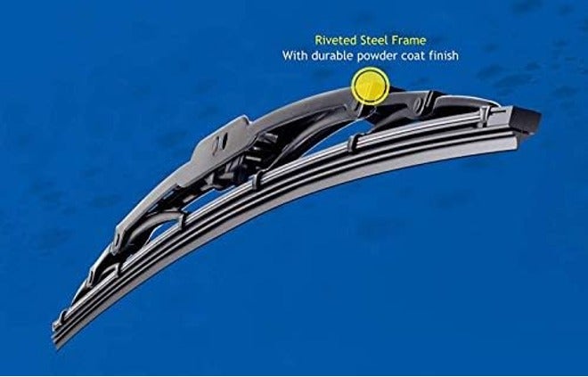 Michelin Rainforce Wiper Blade 26" – All-Weather Windshield Wiper, Universal Hook Fit, Natural Rubber, 1 Count - Image 4