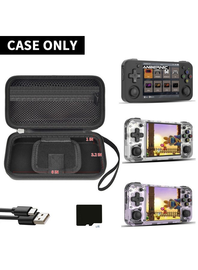 GWCASE Case Compatible With Rg35Xx H Retro Game Console, Handheld Emulator Gaming Player Storage Organizer For Anbernic For Rg35Xx H/ For Rg28Xx Retroid Pocket Consoles, Tf Card& Cable (Box Only)  - Image 2
