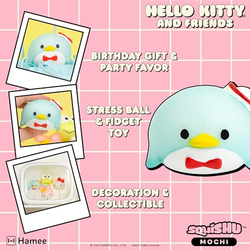 Hamee SquiSHU Sanrio Hello Kitty and Friends Squishy Toy Pull Stretchy Dough Fidget Sensory Toy Soft Squeeze Ball Relaxing Fun Gift for Kids Adults Tuxedosam - Image 5