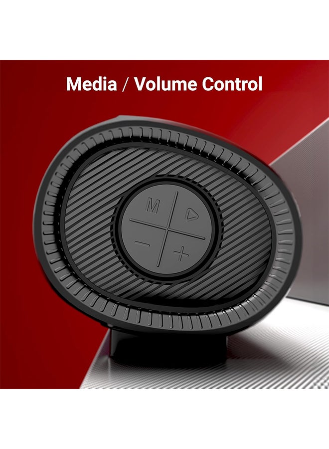 ZEBRONICS Renewed - Zebronics Wireless Bluetooth Soundbar, 42 Watts, Upto 7h Playback, Dual 57mm Drivers, Dual Passive Radiators, TWS, Call Function, Type-C Charging, USB, AUX (Vita Bar 301) - Image 5