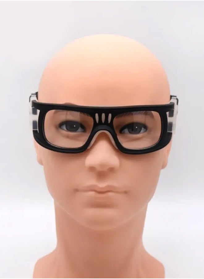 Sports goggles impact resistant explosion proof football basketball lacrosse training protective goggles suitable for sports protection outdoor