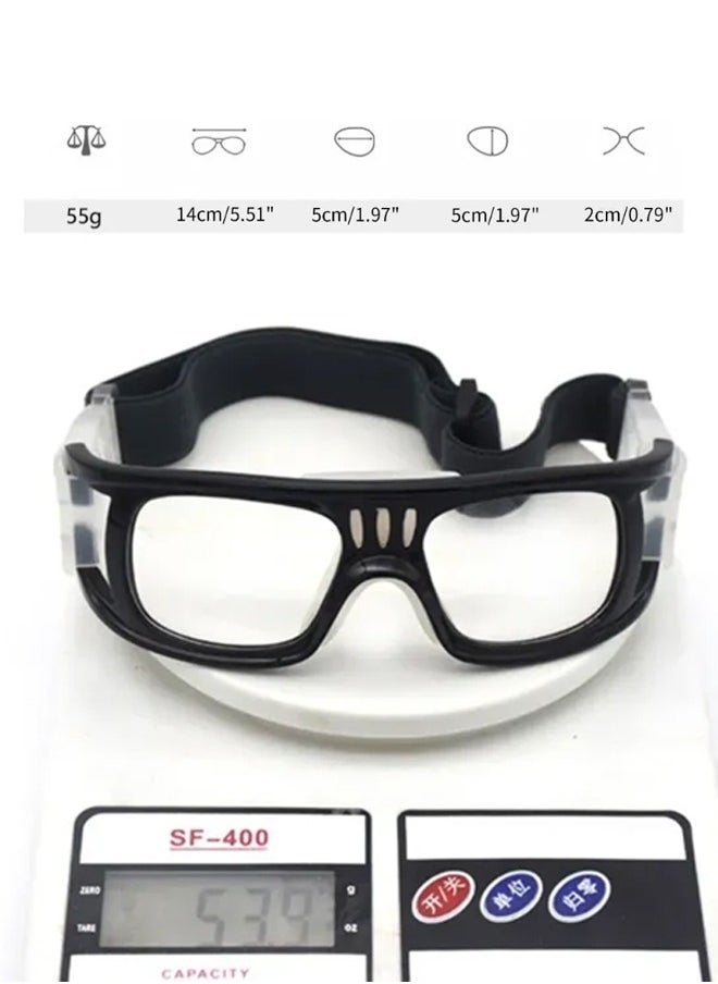 Sports goggles impact resistant explosion proof football basketball lacrosse training protective goggles suitable for sports protection outdoor