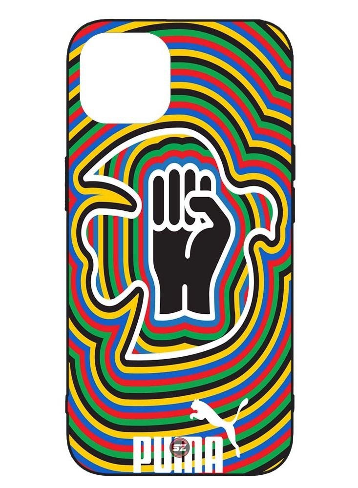 Service Zone Protective Printed Mobile Cover 3D Abstract Art Design For Apple iPhone 14 Pro Max 