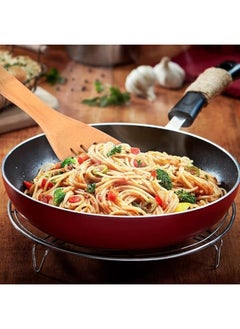 Happy Home 5 Piece Wooden Serving Spoon Set  - Image 3
