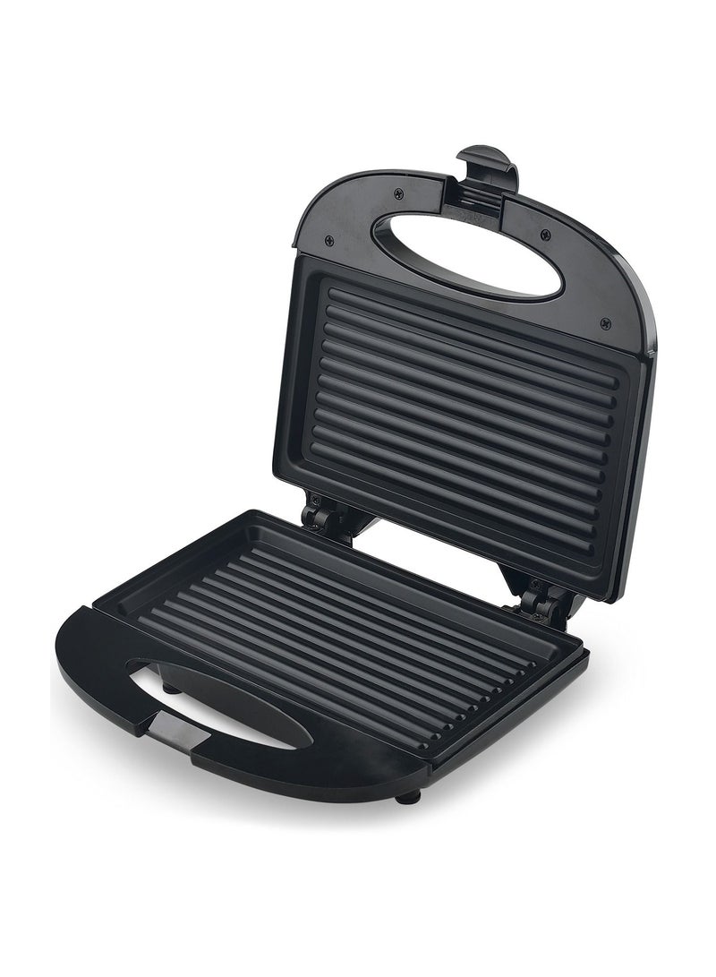 Avion Sandwich Maker |700-800W |Non-stick Coated Grill Plates |Stainless Steel |Skid Resistant Feet - Image 2