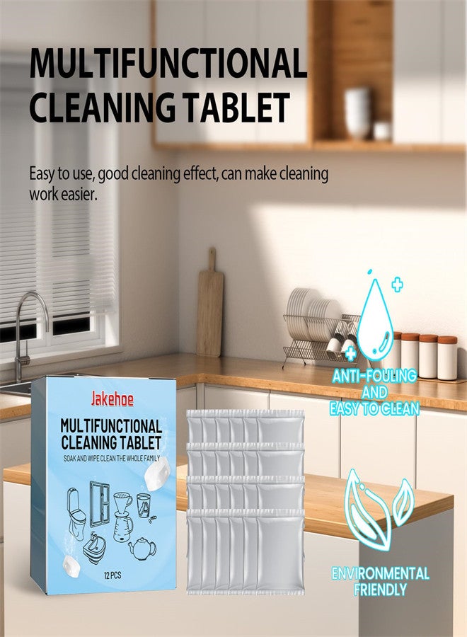 Bio-enzyme Cleaning Machine Tablets, Washing Cleaner Dissolve Concentrated Tablets, Multipurpose Cleaner Explosive Salt Tablets for Cleaning all Kinds of Clothing (1Boxes) - Image 3