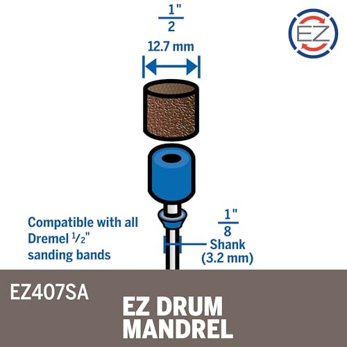 Dremel EZ406-02, EZ - Lock Starter Kit, 1 1/2-Inch (38.1 mm) Wheel Diameter, 5 Piece Fiberglass Reinforced Cut-Off Wheels and EZ402 Mandrel Included, Rotary Tool Cutting Disc Accessories - Pack of 2 - Image 3