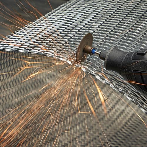 Dremel EZ406-02, EZ - Lock Starter Kit, 1 1/2-Inch (38.1 mm) Wheel Diameter, 5 Piece Fiberglass Reinforced Cut-Off Wheels and EZ402 Mandrel Included, Rotary Tool Cutting Disc Accessories - Pack of 2 - Image 5