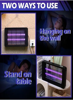 Electric Bug Zapper, Mosquito Killer with Protective Grid, Powerful UV LED Lamps Mosquito Zapper, Plug-in Hanging Insect Trap for Mosquito, Moth, Fly, Insect 30W - pzsku/Z876720E18FCBBF215A80Z/45/_/1734341916/bb3d6a70-f521-4860-80c5-61d6541038de