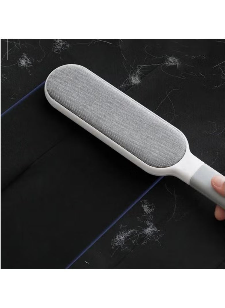 Reusable Lint Brush, Double-sided Pet Hair Removal Brush, Manual Electrostatic Sticky Lint Pet Hair Dust Brush, Carpet Pet Dog Cat Hair Remover Brush, For Clothing, Sofa, Furniture, Bedding, Carpet - Image 2