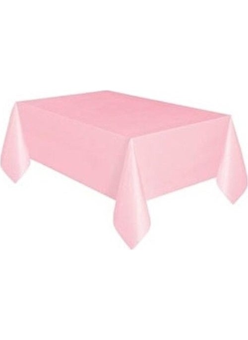 My Party Ready Pink Color Plastic Tablecloth 120 x 180 cm 