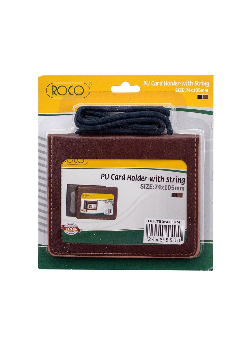 روكو محفظة هوية/بطاقة بني
