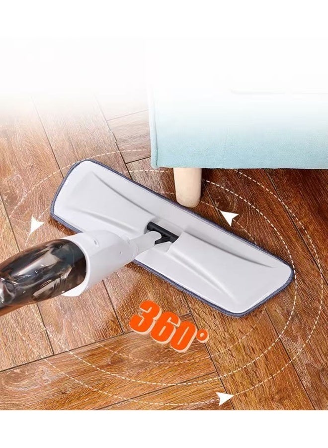 حصريا ممسحة أرضيات منزلية متعددة الاستخدامات، للتنظيف الجاف والرطب، تعمل بدون استخدام اليدين، مزودة بوظيفة رش الماء. - Image 4