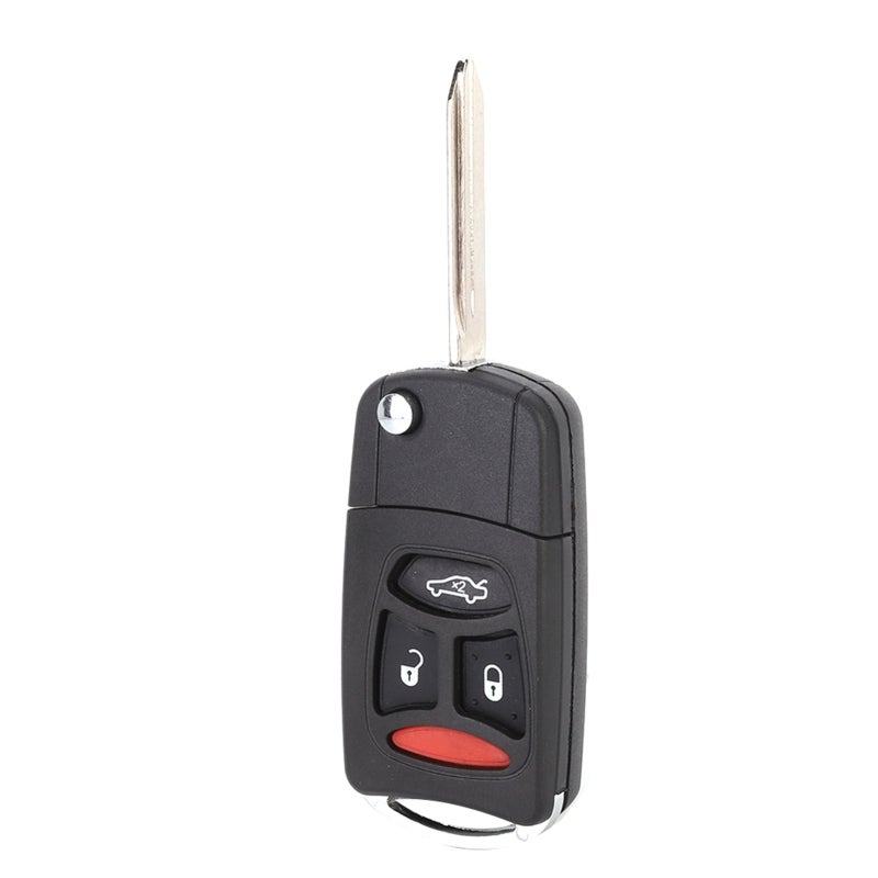 3-Button Key Shell for CHRYSLER 300 2005-2007 Durable Replacement Car Key Fob Case with Panic Button - Precision Carving Protection for Everyday Wear and Tear - Image 2
